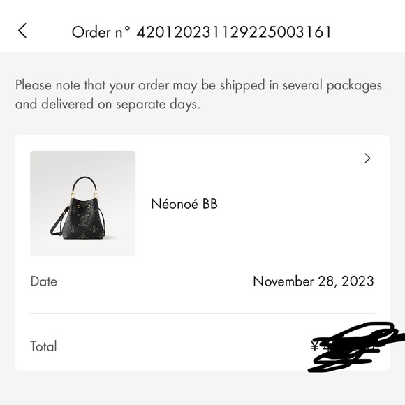 Louis Vuitton Néonoé BB Authentic - Picture 5 of 5